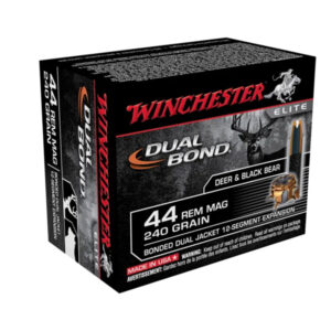 500Rds of Winchester DUAL BOND HANDGUN .44 Magnum 240 grain Bonded Dual Jacket Brass Cased