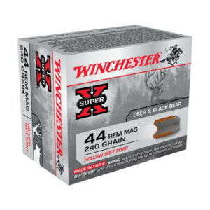500Rds of Winchester SUPER-X HANDGUN .44 Magnum 240 grain Hollow Soft Point