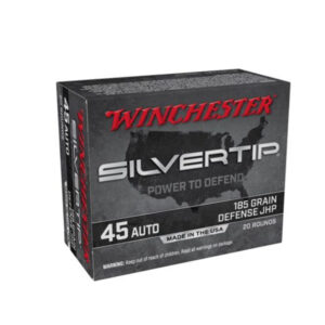 500rds of Winchester SUPER-X HANDGUN .45 ACP 185 grain Silvertip Jacketed Hollow Point