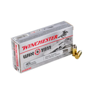 500rds of Winchester WIN1911 .45 ACP 230 grain Full Metal Jacket