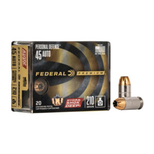 Federal Premium Centerfire Handgun Ammunition .45 ACP 210 grain