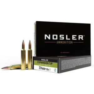 NOSLER .28 NOSLER 150 GRAIN E-TIP LEAD-FREE BRASS 300 ROUNDS