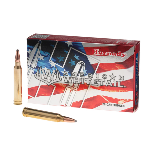 500rds of Hornady InterLock® SP American Whitetail™ .300 Win Mag 150-Grain Centerfire Rifle Ammunition