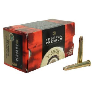 FEDERAL PREMIUM V-SHOK .22 HORNET 30 GRAIN SPEER TNT GREEN HOLLOW POINT CENTERFIRE RIFLE AMMUNITION P22D CALIBER: .22 HORNET, NUMBER OF ROUNDS: 500