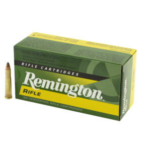 REMINGTON HIGH PERFORMANCE RIFLE .22 HORNET 45 GRAIN POINTED SOFT POINT CENTERFIRE RIFLE AMMUNITION 28376 CALIBER: .22 HORNET, NUMBER OF ROUNDS: 500