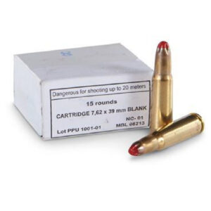 PRVI PARTIZAN 7.62X39MM BLANK AMMUNITION