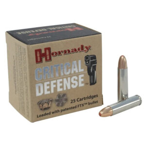 HORNADY CRITICAL DEFENSE AMMUNITION 30 CARBINE 110 GRAIN FTX 500 ROUNDS