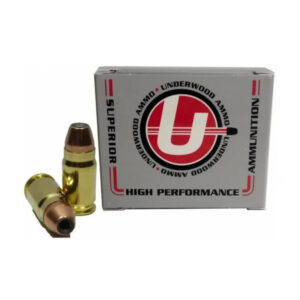 UNDERWOOD AMMUNITION 400 COR-BON 135 GRAIN JACKETED HOLLOW POINT 500 ROUND