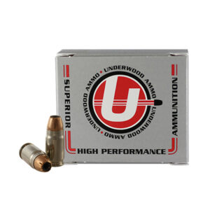 UNDERWOOD AMMUNITION 400 COR-BON 150 GRAIN JACKETED HOLLOW POINT 500 ROUNDS