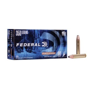 FEDERAL POWER-SHOK AMMUNITION 350 LEGEND 180 GRAIN SOFT POINT 500 ROUNDS