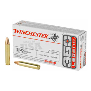 WINCHESTER USA AMMUNITION 350 LEGEND 145 GRAIN FULL METAL JACKET 500 ROUNDS