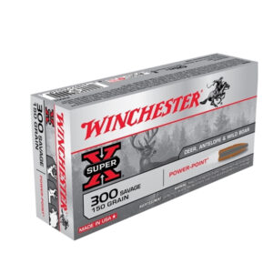 Winchester SUPER-X RIFLE .300 Savage 150 grain Power-Point 500 rounds