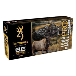 BROWNING GAME KING 6.8 WESTERN 175 GR. CENTERFIRE RIFLE AMMUNITION B192500682 CALIBER: 6.8 WESTERN, NUMBER OF ROUNDS: 500