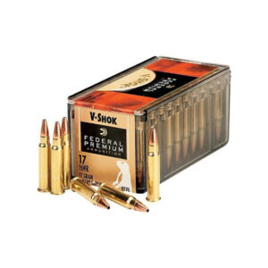 500rds of Federal Vital-Shok 17 HMR Ammo 17 Grain Speer TNT JHP