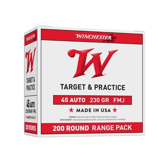 WINCHESTER 45 AUTO RANGE PACKa