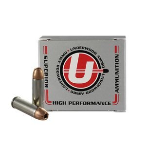 Underwood 9X25mm Dillon Ammunition UW212 124 Grain Bonded Jacketed Hollow Point 500Rds