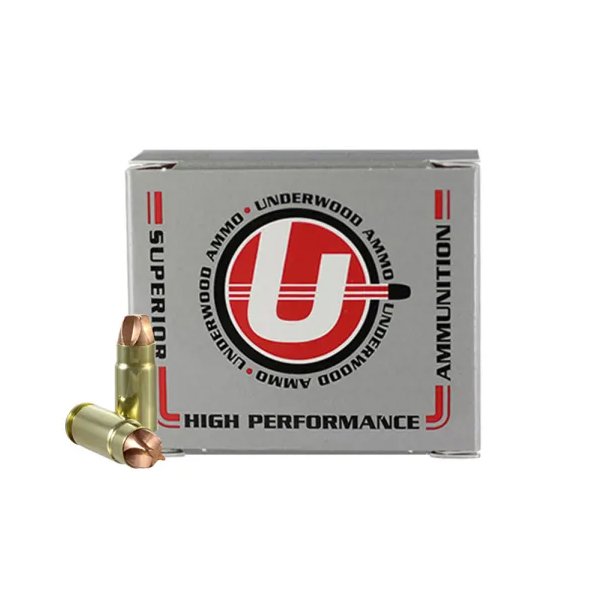 Underwood 9x25mm Dillon Ammunition UW818 90 Grain Xtreme Defender 500Rounds