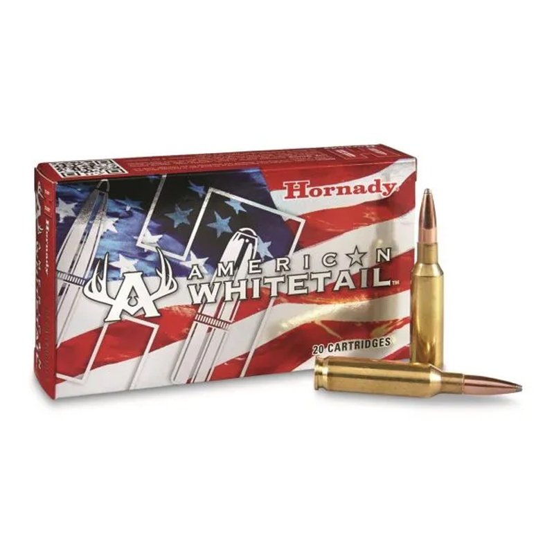 500 Rounds Of Hornady, American Whitetail, 6.5 Creedmooor, InterLock SP, 129 Grain