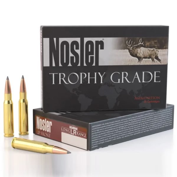 500Rds of Nosler Trophy Grade Ammunition 6.5 Creedmoor 129 Grain AccuBond Long Range