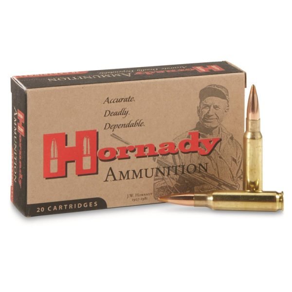 500rds of Hornady Rifle, .308 Win., BTHP Match, 168 Grain