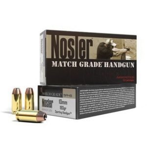 Nosler Match Grade 10mm 180 Grain Jacketed Hollow Point